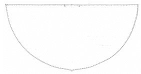 Schema di costruzione della sopra veste medievale